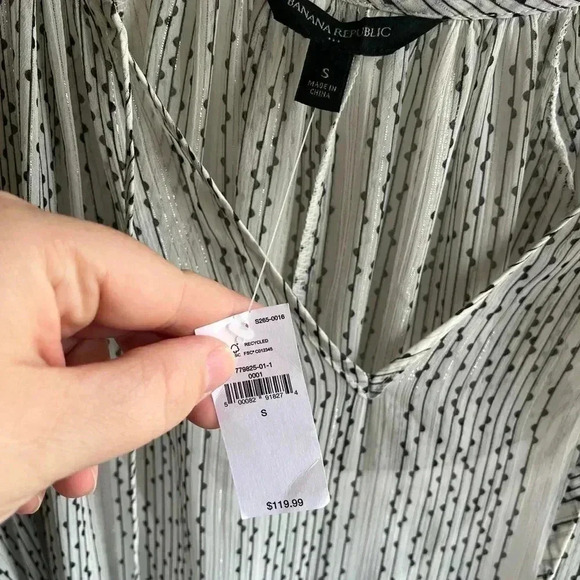 Banana Republic NWT SZ SMALL BOHO MAXI DRESS - Picture 7 of 9